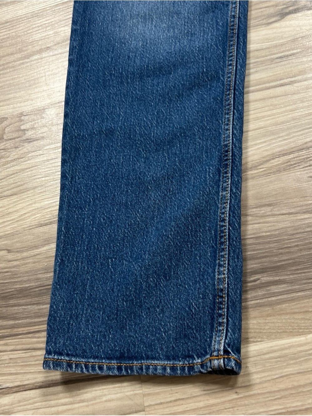 HUGO BOSS HUGO ASH SLIM STRAIGHT DARK BLUE JEANS MEN'S SIZE 38X32 NWT - Picture 2 of 6